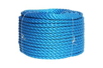 Köysikieppi kierretty polypropeeniköysi sininen 14 mm x 110 m