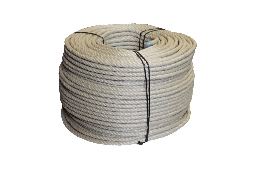 Synthetic hemp naturell 12mm x 220m Manilla Oy