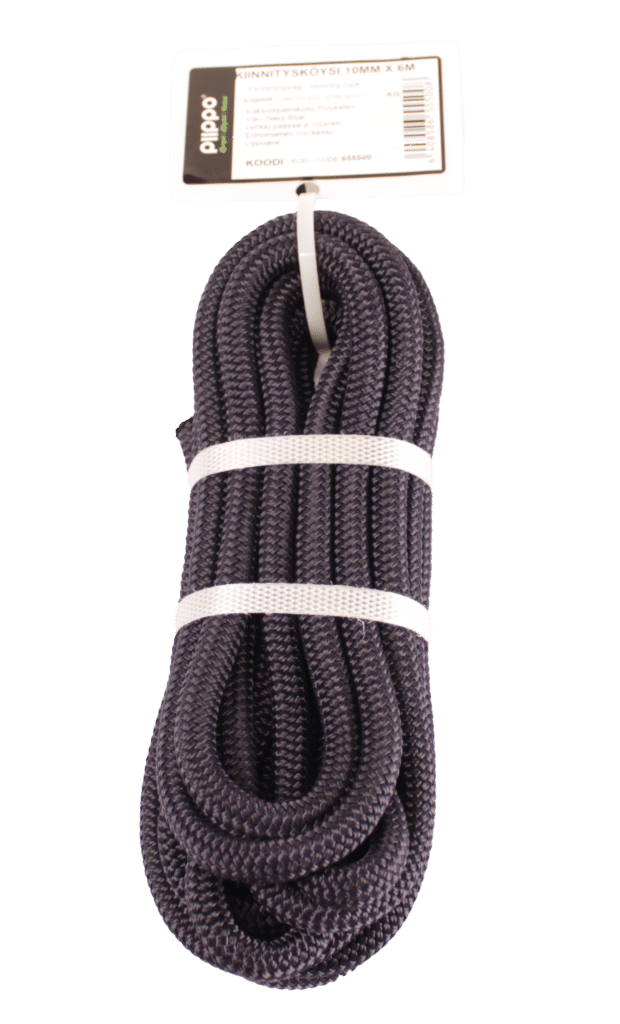 Mooring rope 10mm x 6m Manilla Oy