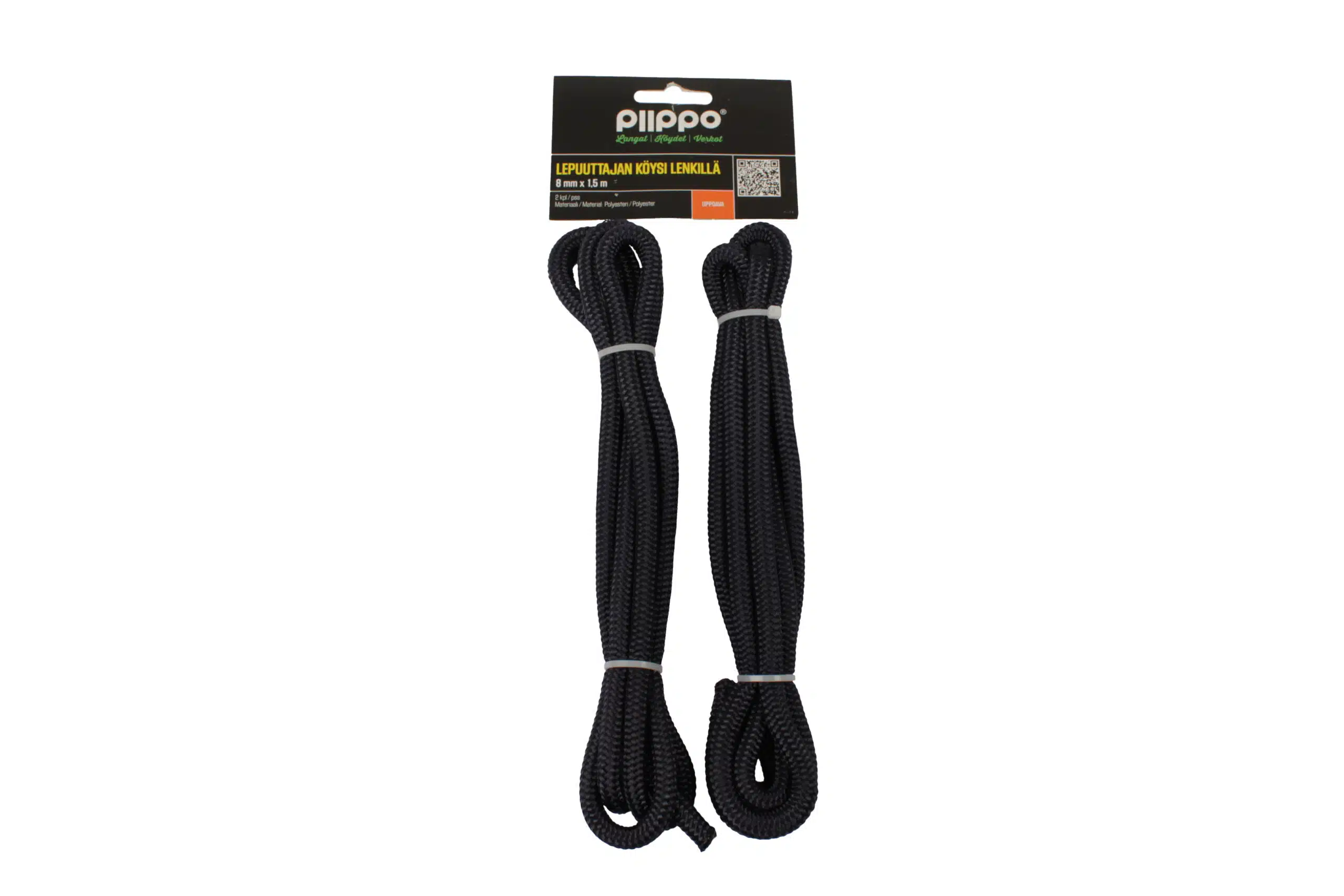 BUNDLE (PARI) LEPUUTTAJAN KÖYSI 6MM JA FENDERLOCK MUSTA - Image 3