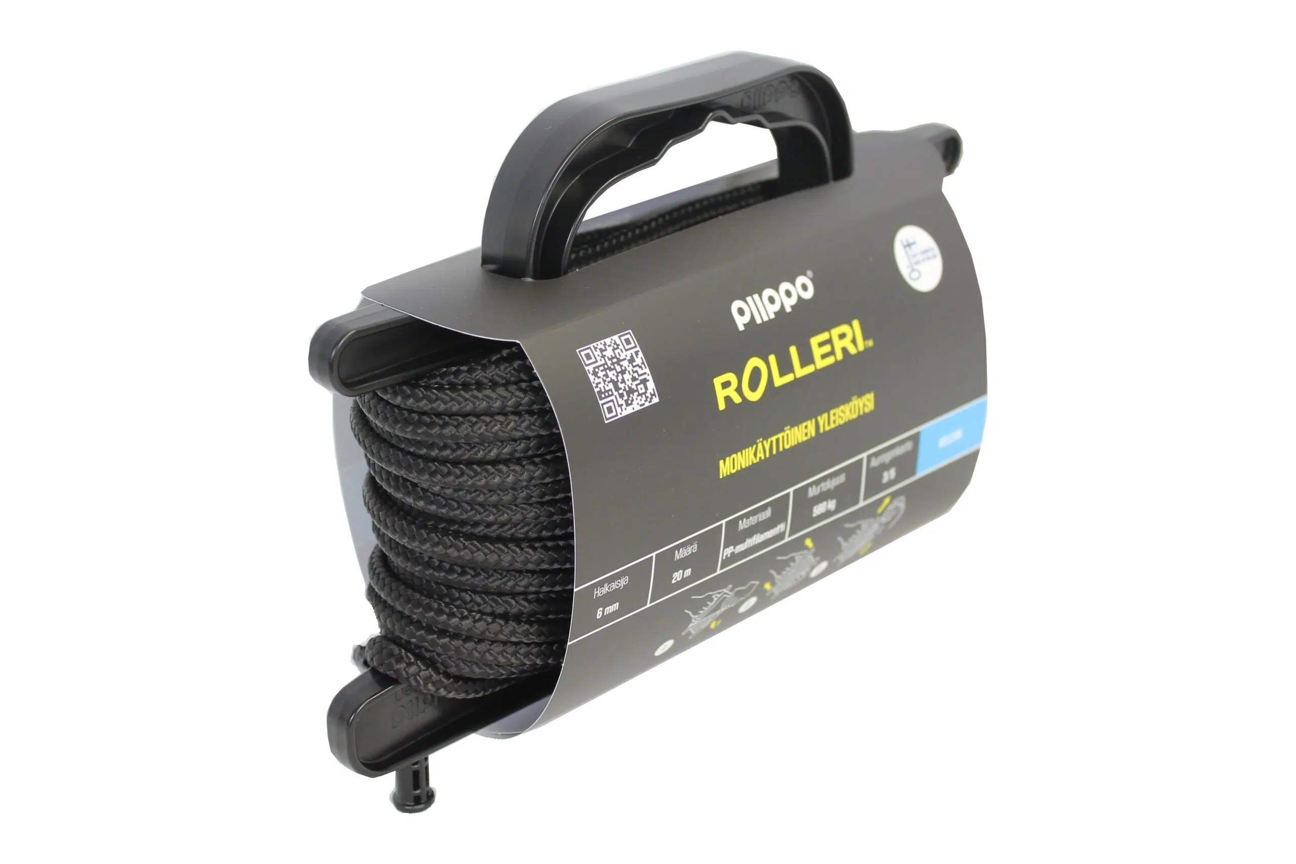 Rolleri PP-multifilamentti 6mm x 20m