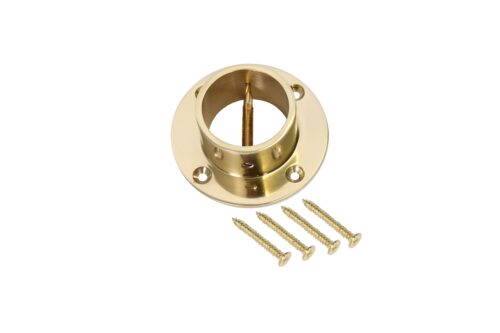 Rope wall holder  Ø 38 mm brass