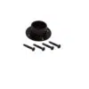 Rope wall holder  Ø 38 mm black - Image 2