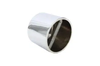 Päätytulppa Ø 38 mm kromattu