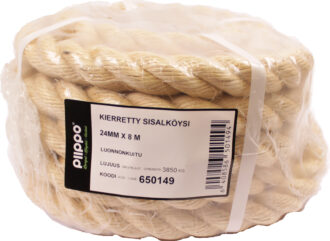 Kierretty sisal, minikieppi 24mm x 8m