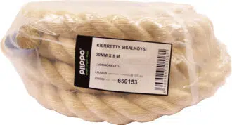 Kierretty sisal, minikieppi 30mm x 8m