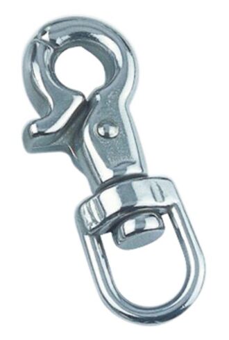 Trigger snap with swivel eye A4 65mm, eye 12mm