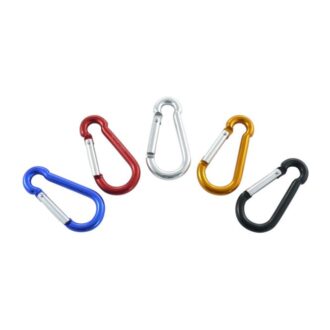 Alu spring hook Alu 5x50mm colour mix
