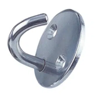 Round hook plate