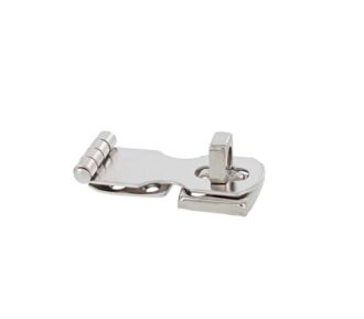 Lockable swivel hasp