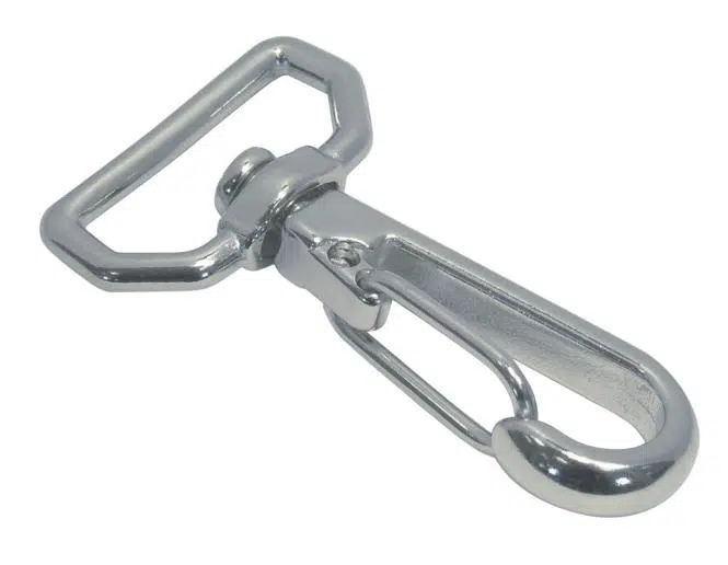Swivel snap hook for strap