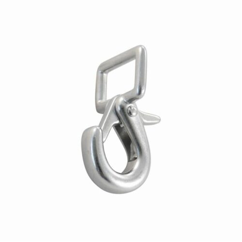 Strap hook with safety snap
