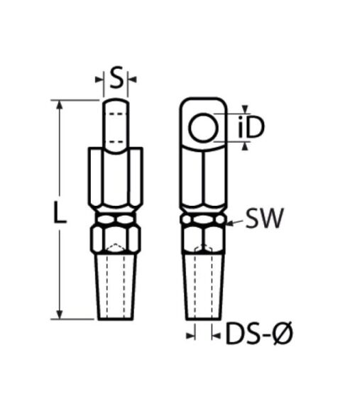 DIY Quick attach eye terminal A4 4mm - Image 2