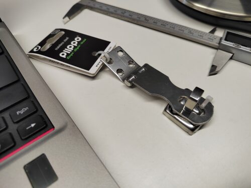 Lockable swivel hasp - Image 3