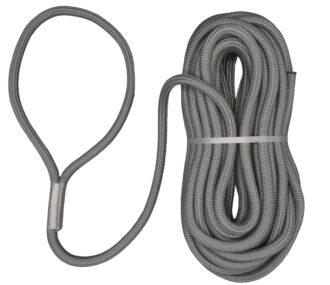 Kiinnitysköysi lenkillä 14mm x 25m (HARMAA)